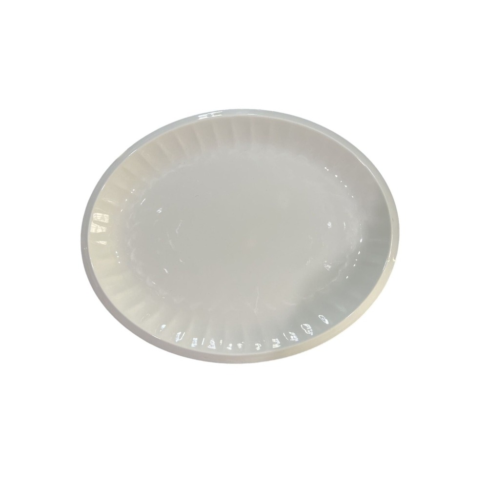 Wedgwood Queensware Cream Oval Platter 13" Bone China Vintage